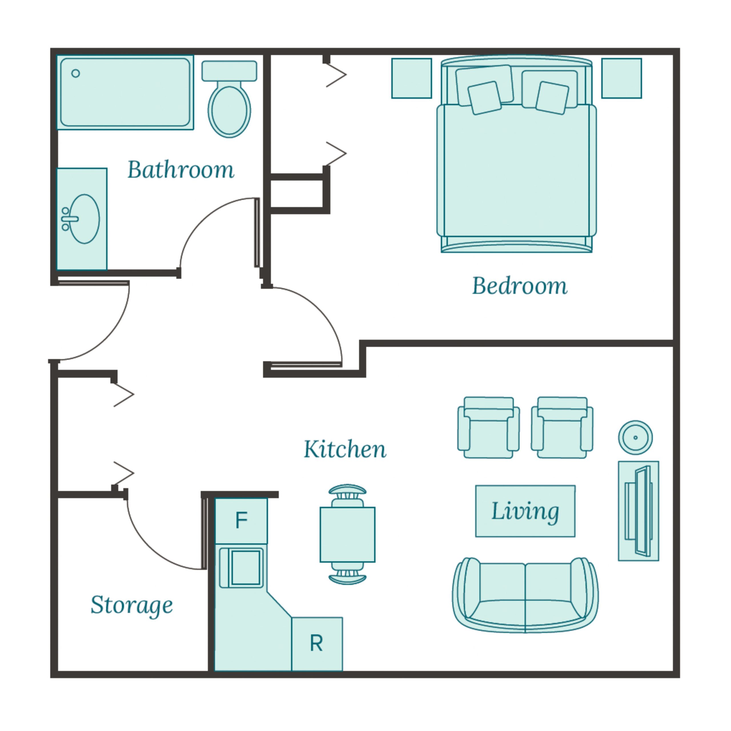 Agassiz Seniors Centre One Bed